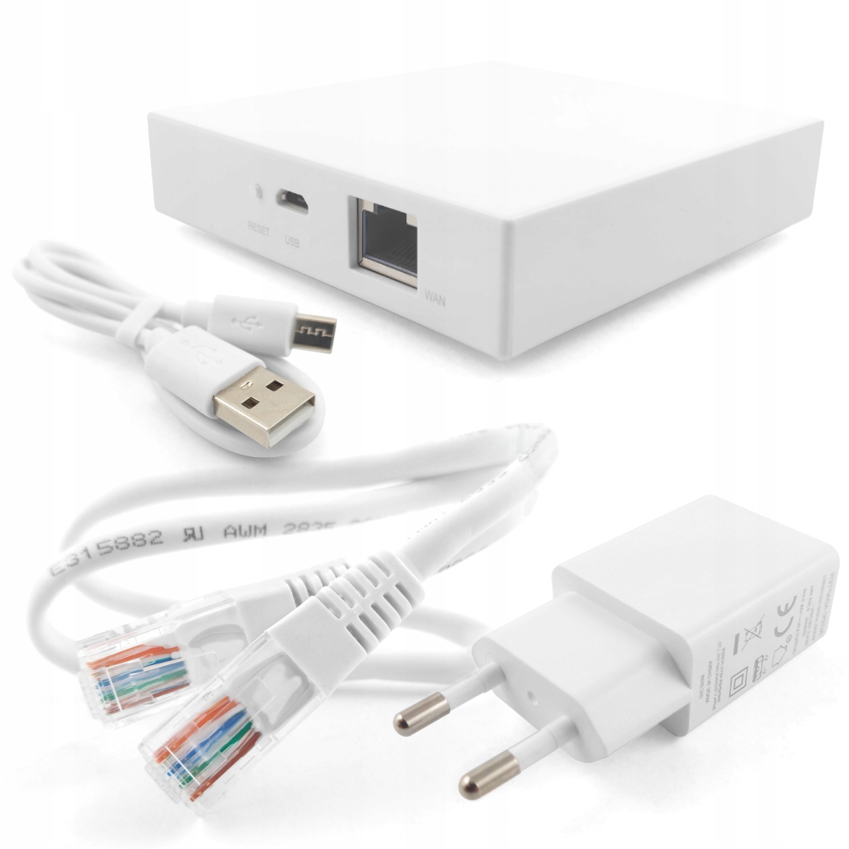 Zestaw zawiera wszystko, co potrzebne do rozpoczęcia