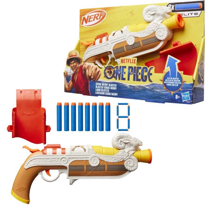 NERF One Piece Going Merry – Wyrusz w piracką przygodę!