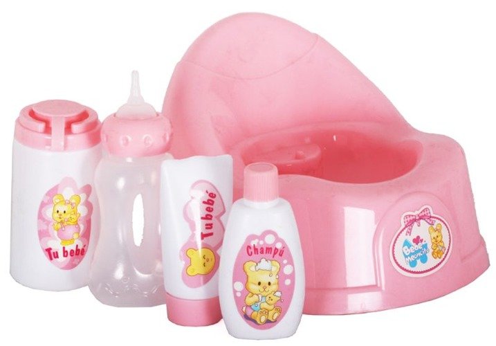 Wymiary nocnika i akcesoriów – Kompaktowy rozmiar dla małych rączek