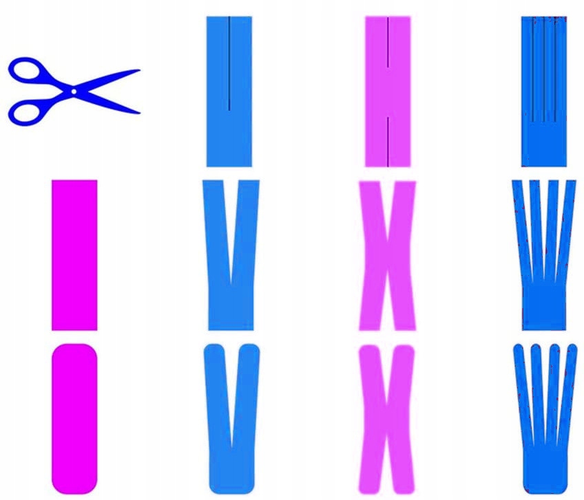 OWL-TECH 4x Taśma Kinezjologiczna – Wsparcie dla Twoich Mięśni