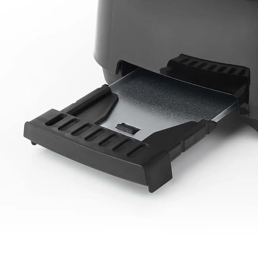 Wygodna tacka na okruszki ułatwiająca czyszczenie