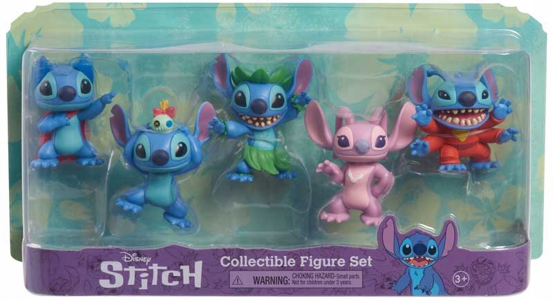 Disney - Zestaw 5 figurek Stitch 46211 – Idealny prezent dla dzieci