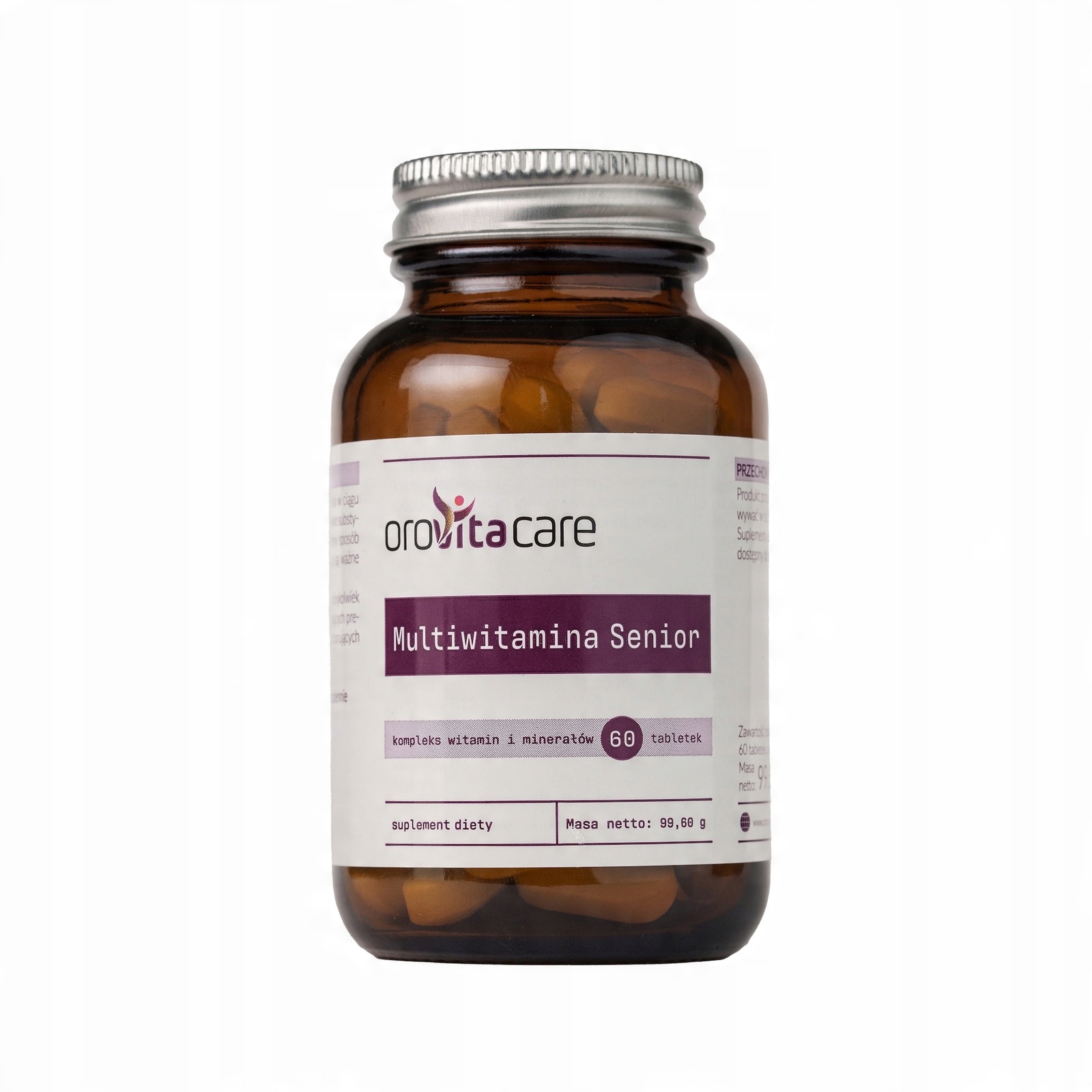Orovitacare Multiwitamina Senior 60 tabletek – Wsparcie zdrowia dla seniorów