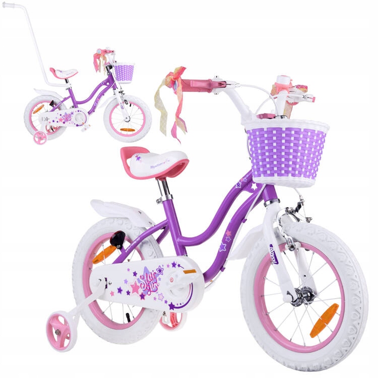Rower dziecięcy RoyalBaby STAR GIRL 14