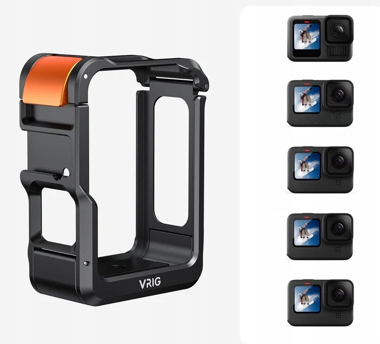 Wszechstronność montażu - Kompatybilność z modelami GoPro
