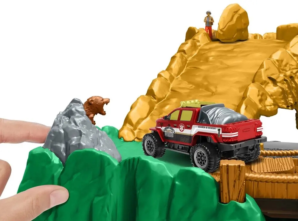 Matchbox Akcja Ratunkowa w Kanionie HHH32 – Prawdziwe Przygody dla Dzieci