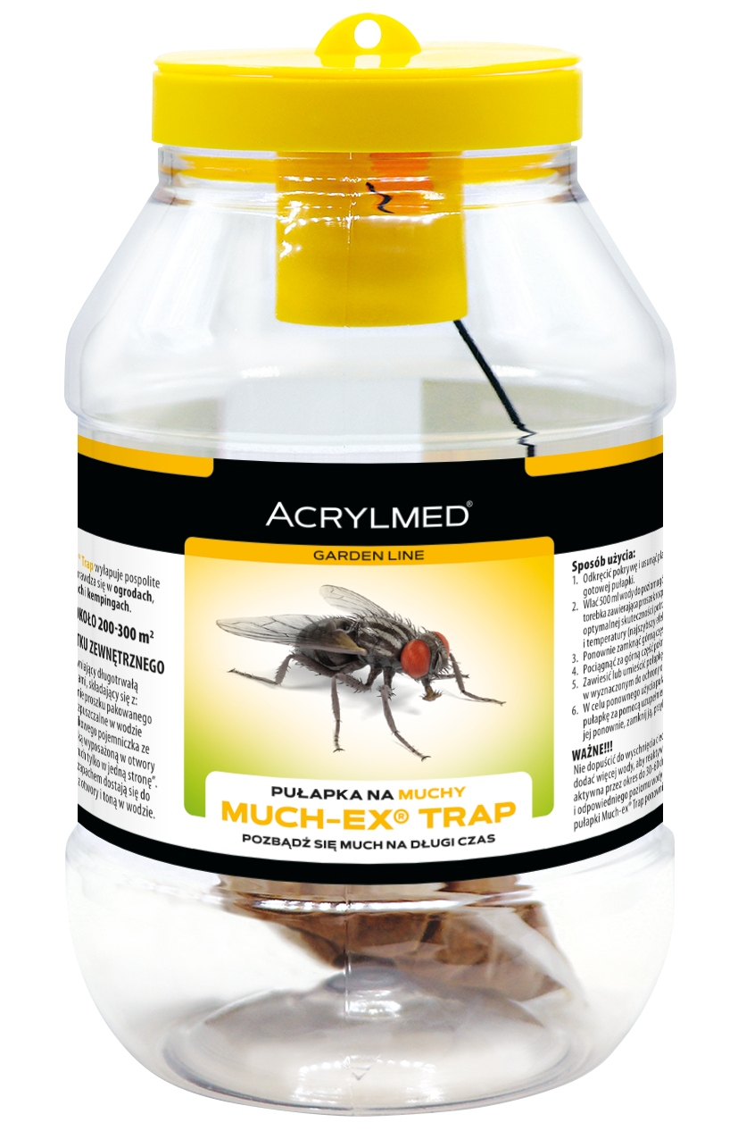 Acrylmed Pułapka na muchy SŁÓJ – Skuteczne rozwiązanie w walce z muchami