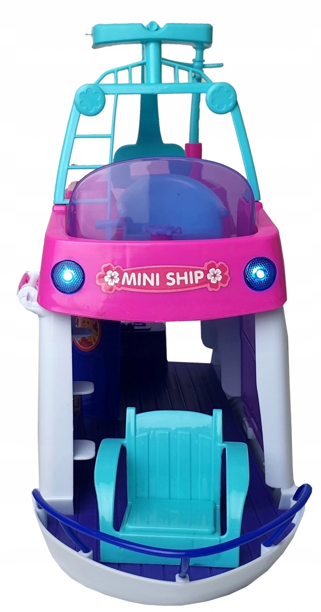 Interaktywne przyciski i huśtawka na pokładzie