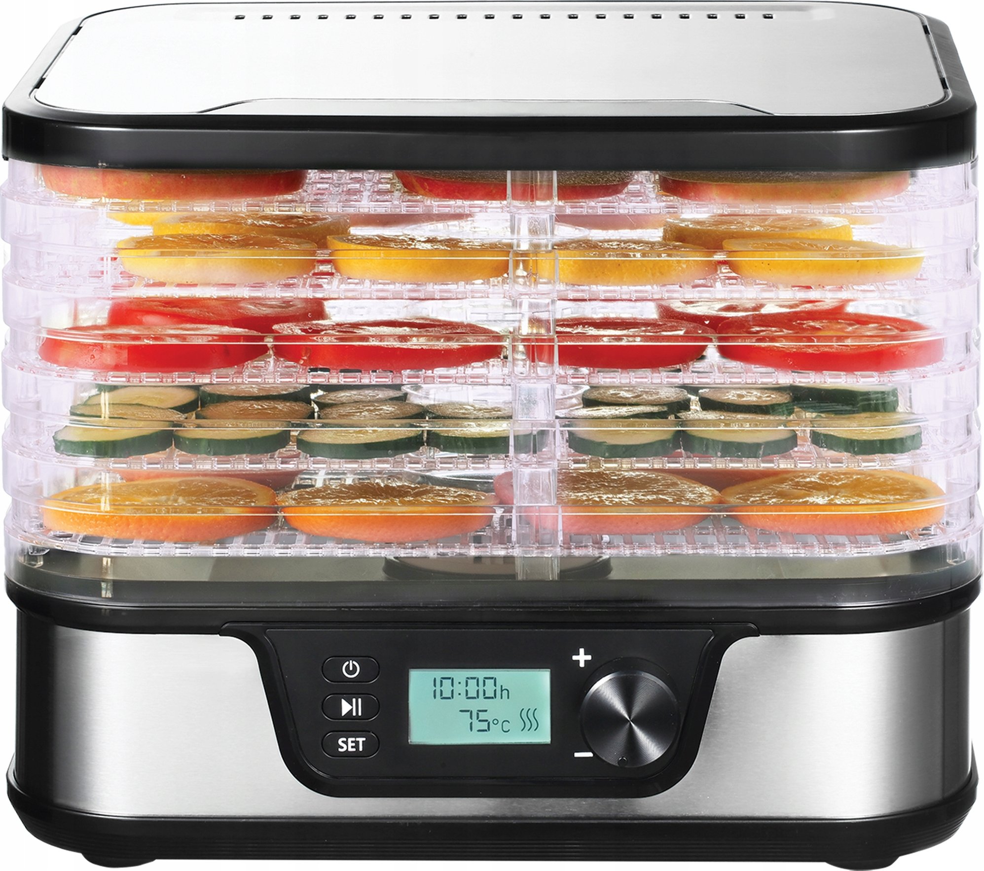 Wbudowany wentylator – Równomierne suszenie dla zachowania smaku