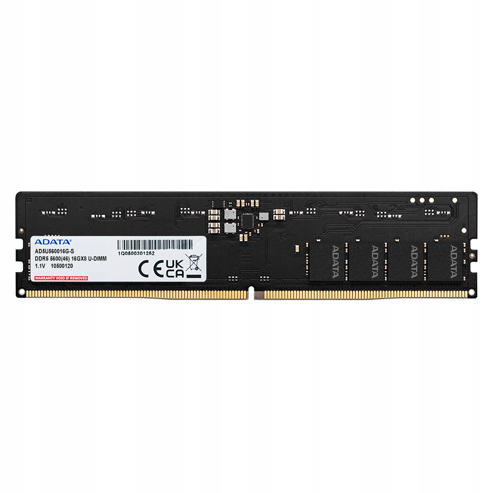 Pamięć DDR5 Adata Premier 16 GB 5600 MHz CL46 – Wydajność na najwyższym poziomie