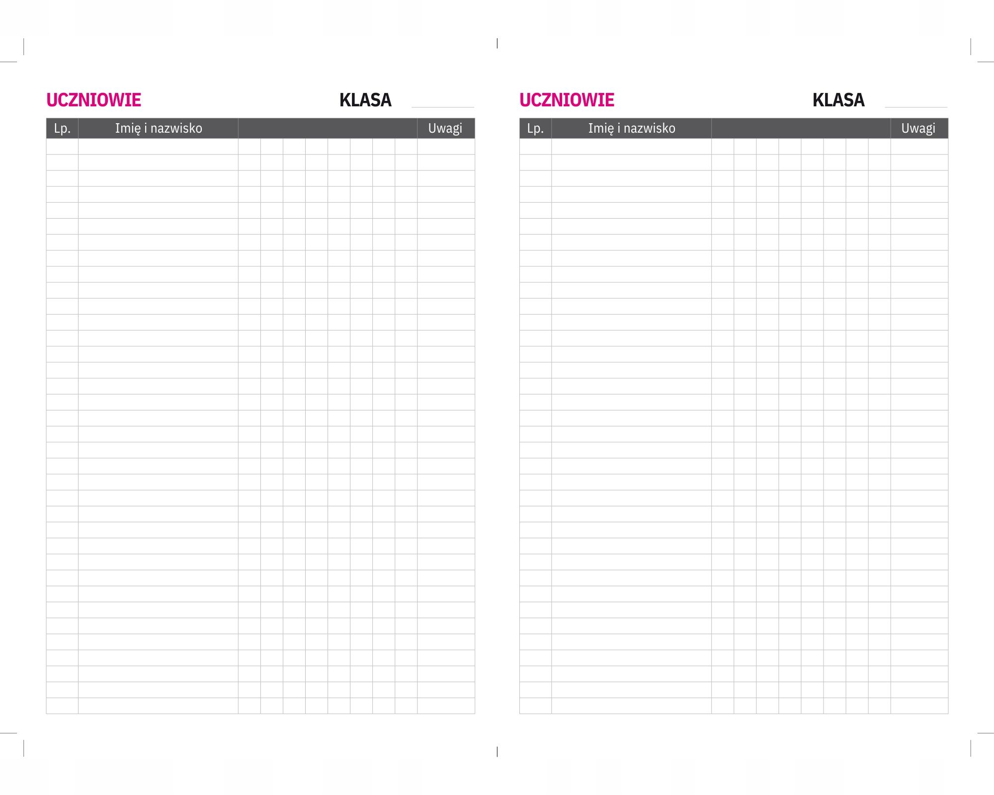 Organizacja pracy nauczyciela – Plany zajęć i tabele ocen