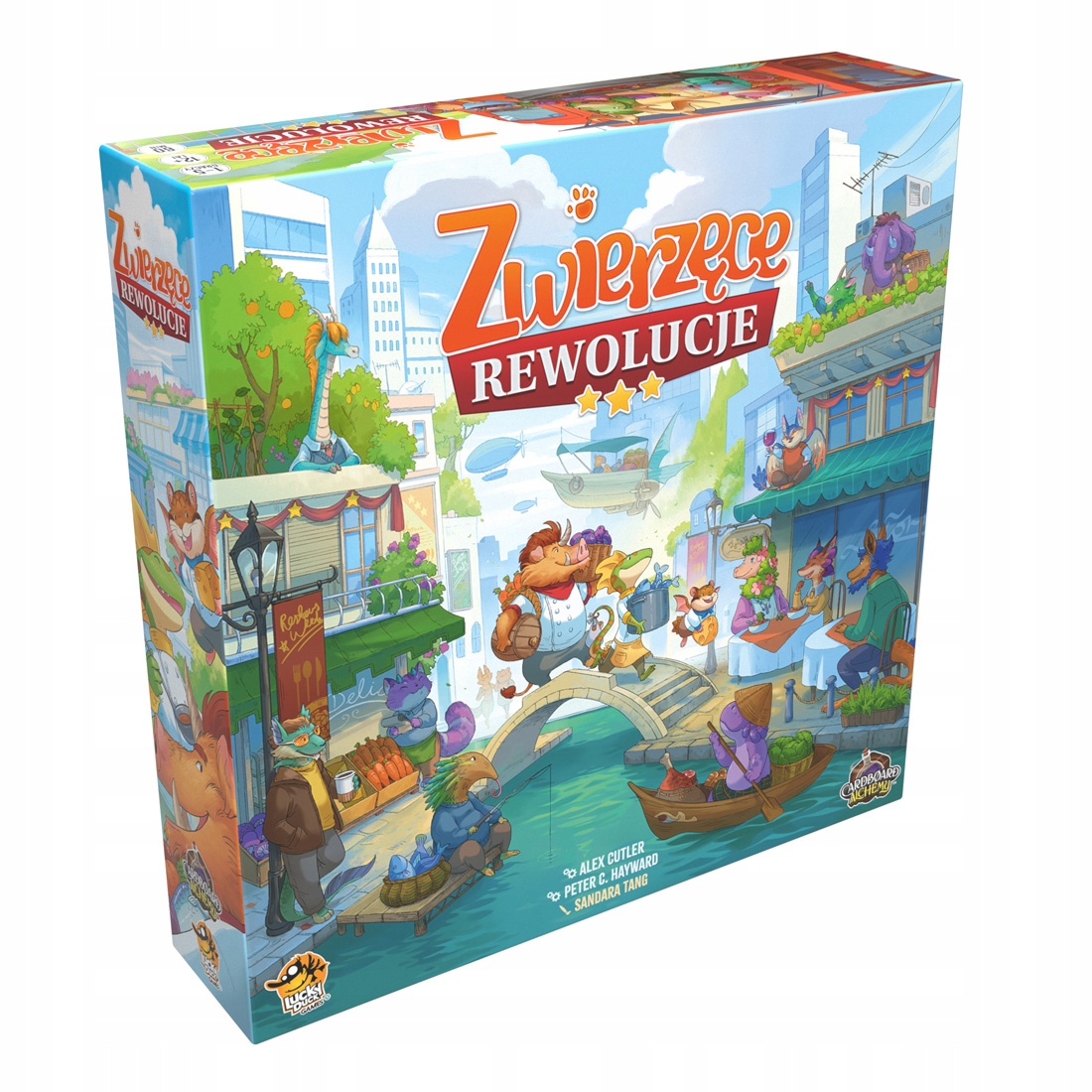 Zwierz�ce Rewolucje – Gra Planszowa Strategiczna Lucky Duck Games