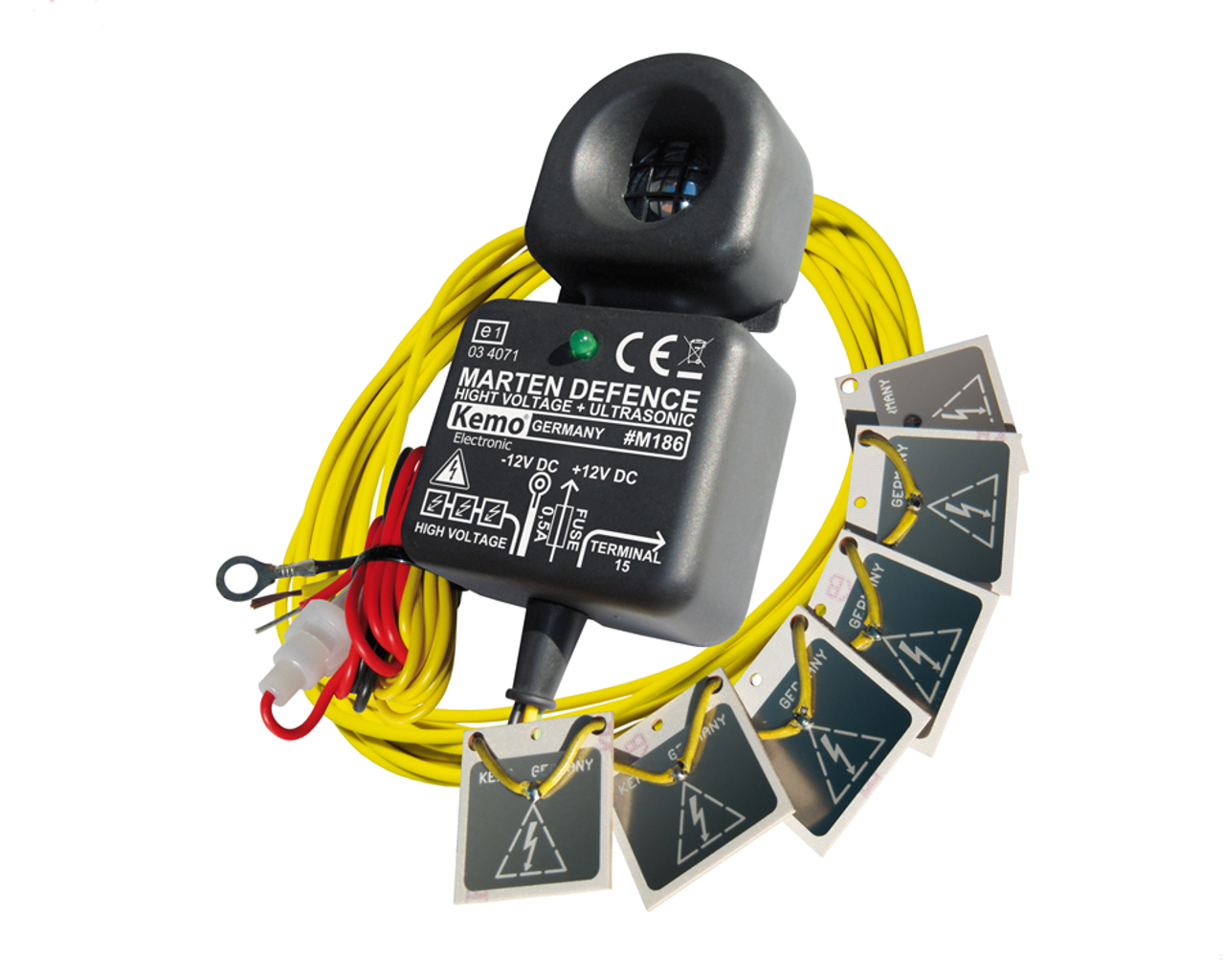 Odstraszacz kun i gryzoni Kemo M186 – Skuteczna ochrona Twojego samochodu