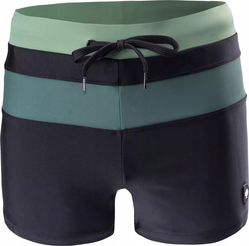 Męskie bokserki kąpielowe Aquawave TAHU black/green – Komfort i styl na plaży
