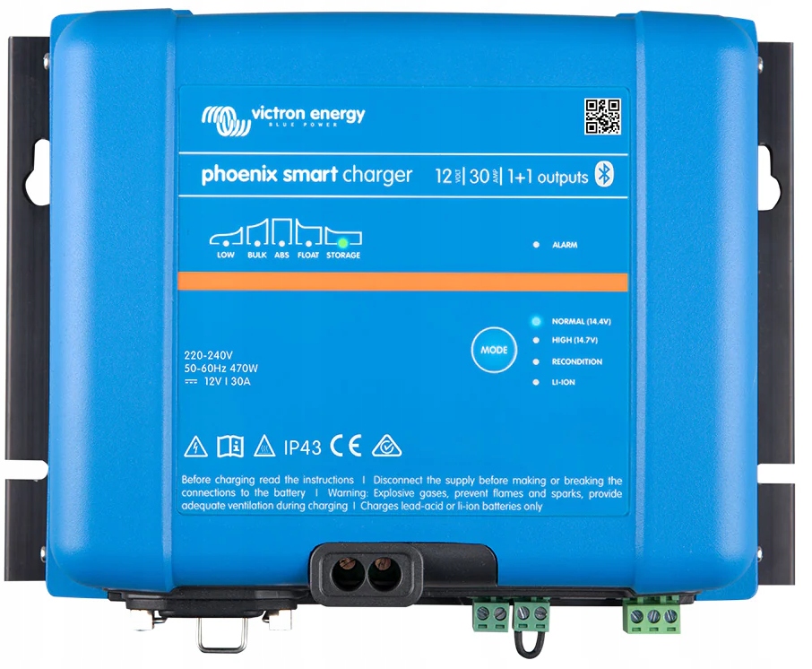 Ładowarka Phoenix Smart IP43 12/30 (1+1) 120/240V
