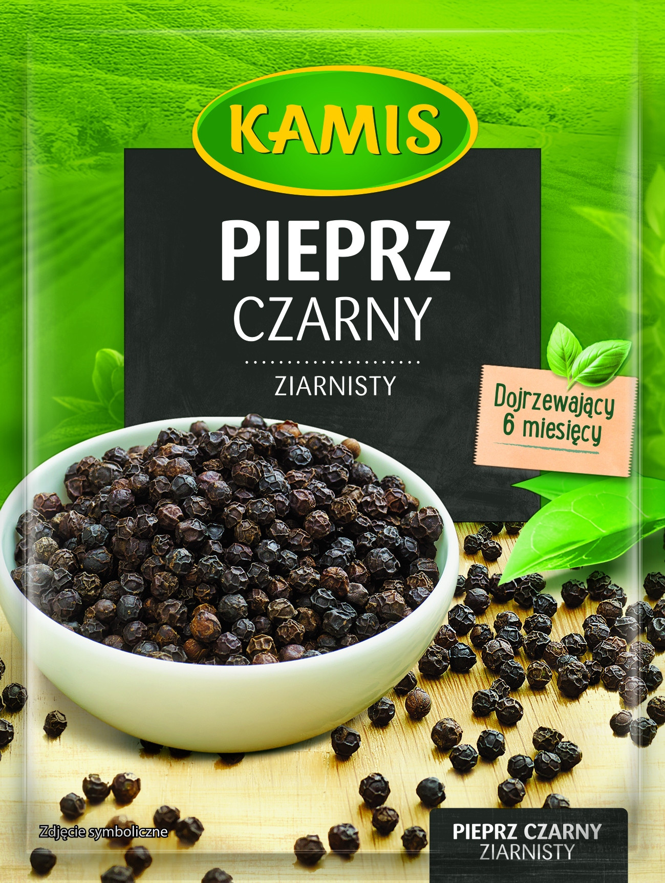 Kamis Pieprz Czarny Ziarnisty 16g – Niezbędny dodatek do każdej kuchni