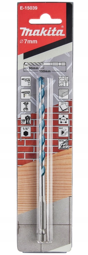 Sześciokątny uchwyt 1/4