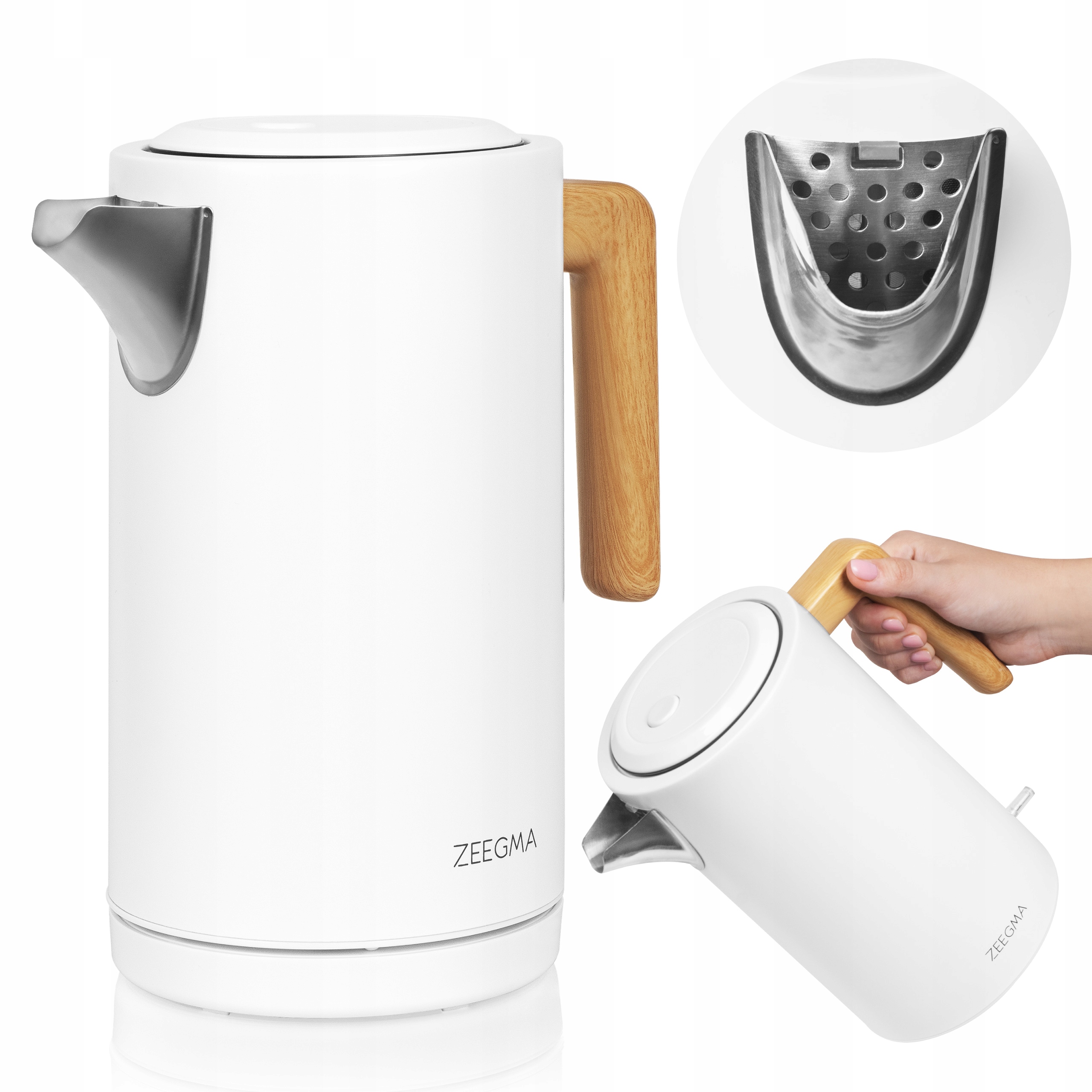 Podwójne sitko filtrujące – Czysta woda bez kamienia