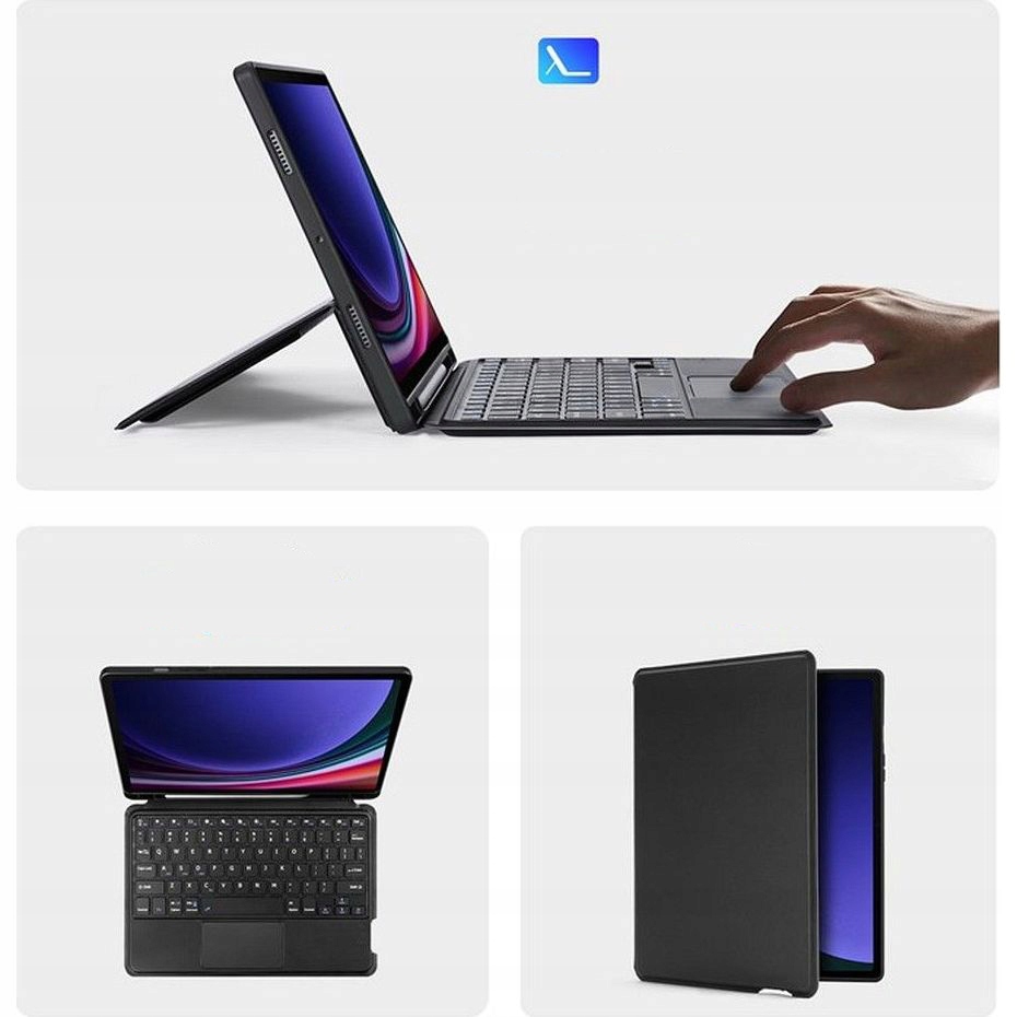 Klawiatura Bluetooth 5.0 z touchpadem – Nowoczesne rozwiązania