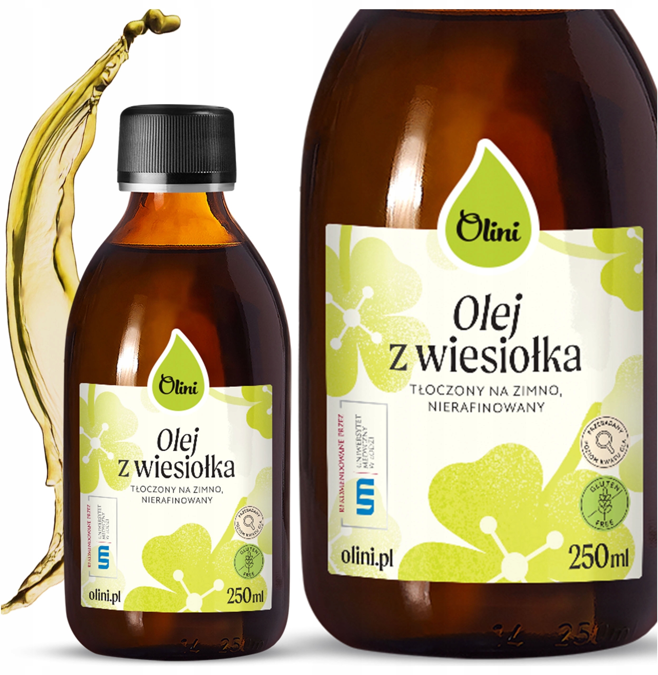 Olej z wiesiołka Olini 250ml – wybór dla zdrowia