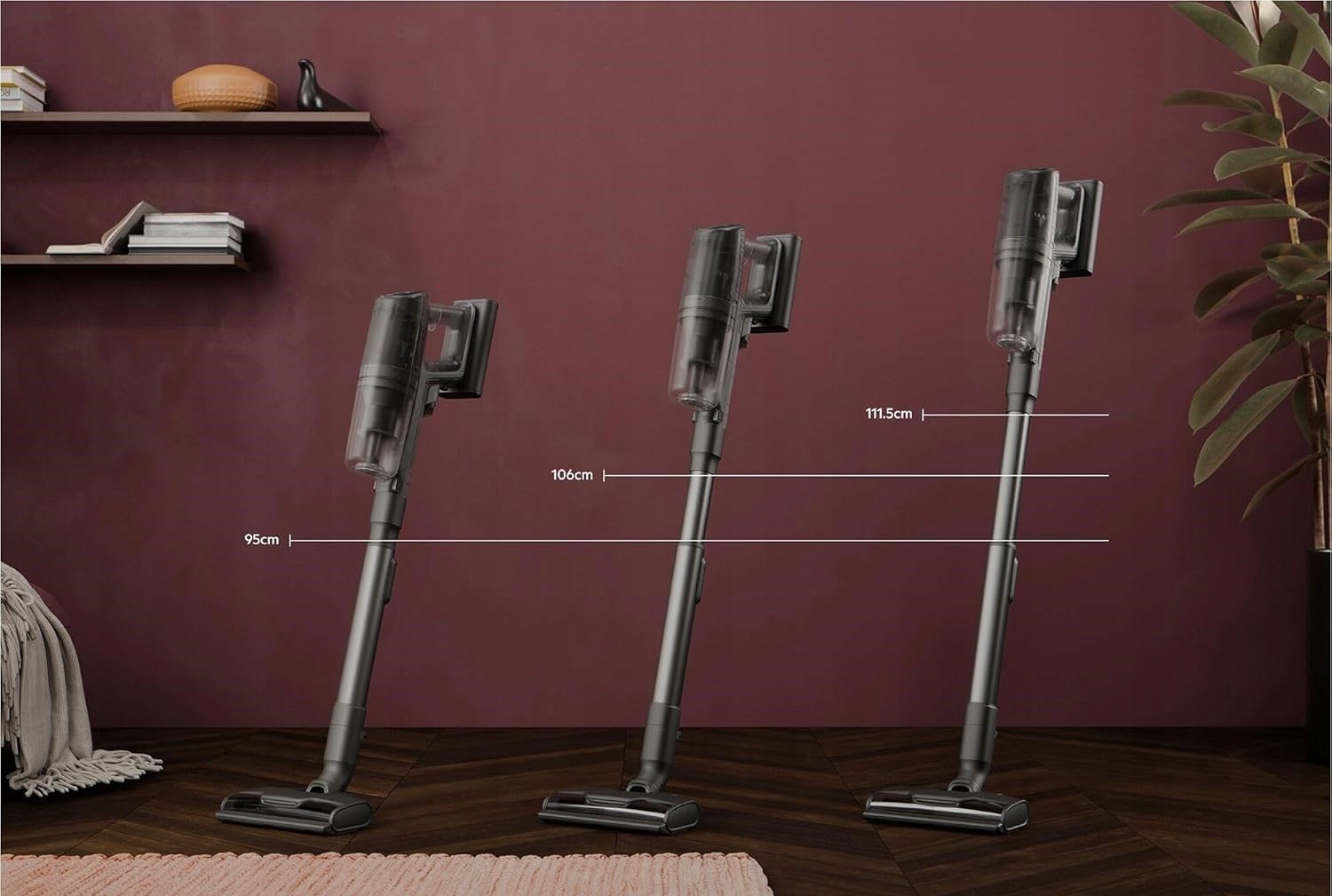 Długi czas pracy – do 180 minut odkurzania