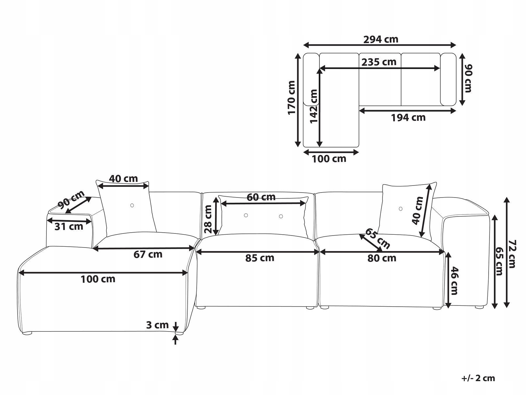 Łatwe w pielęgnacji materiały i zdejmowane poszewki