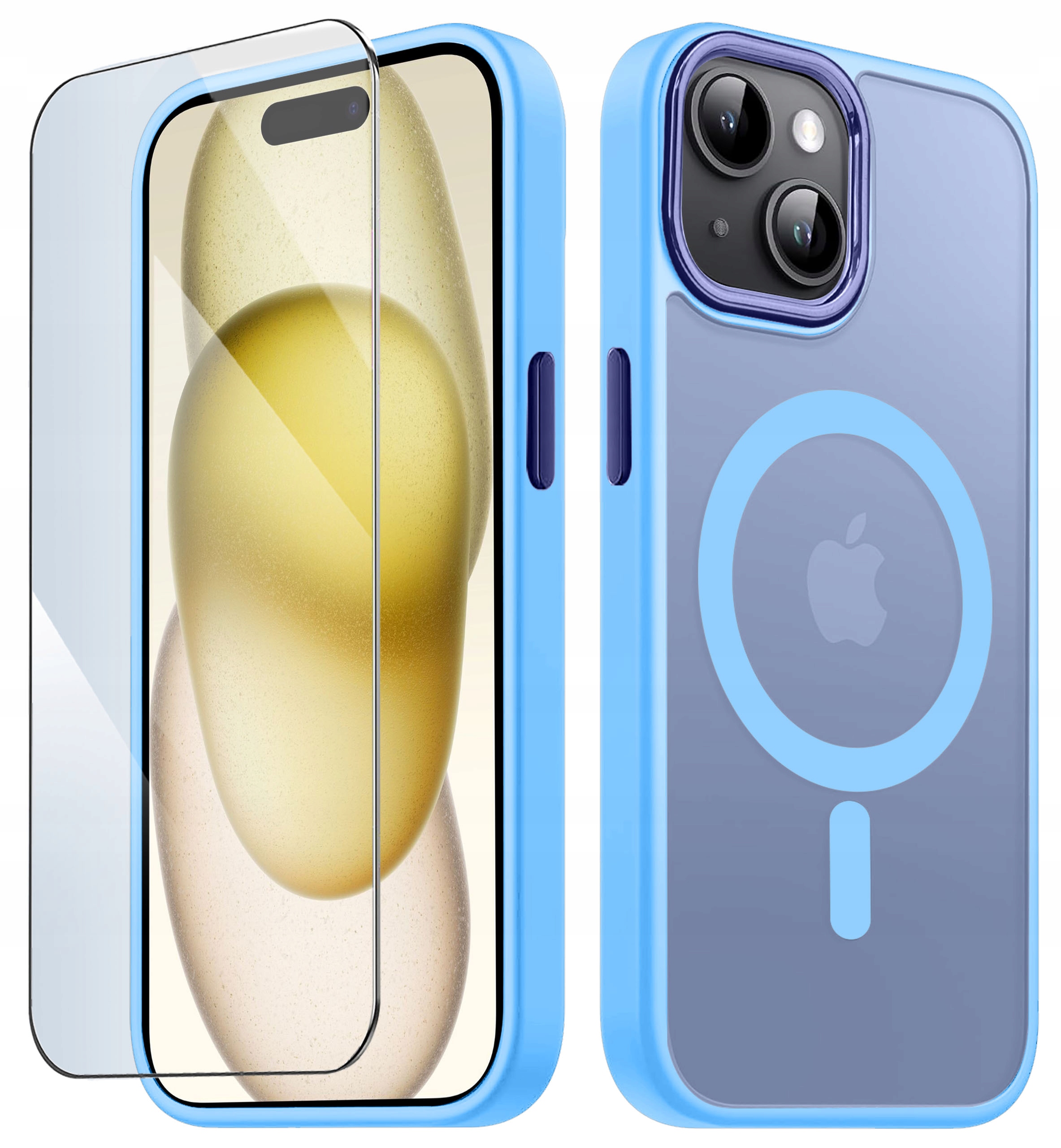 Etui Do iPhone 15 Plus Do MagSafe Matowe Matt Case – Ochrona i styl w jednym