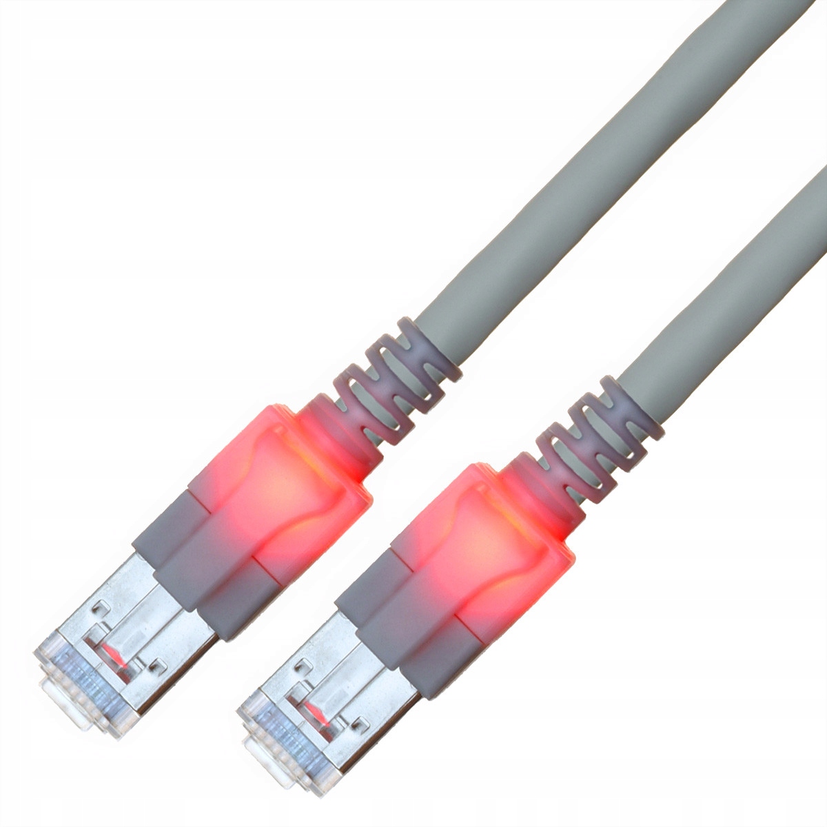 Kabel saCon S/FTP kat. 6 (klasa E), LSOH, szary, 25 m – Wysoka jakość połączeń sieciowych