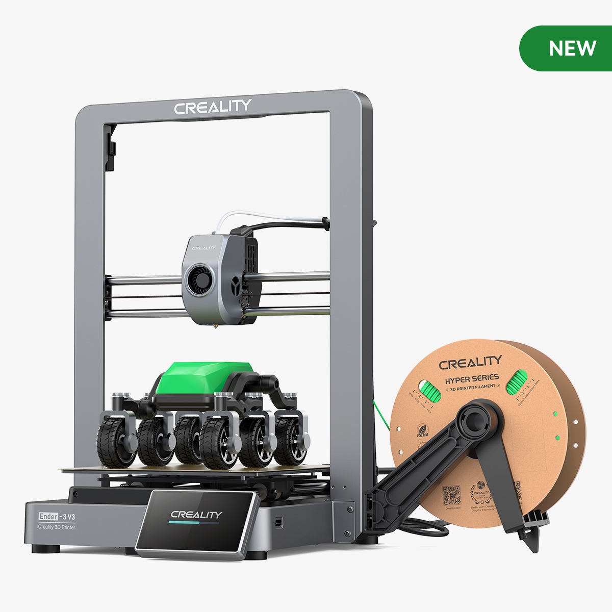 Drukarka 3D Creality Ender-3 V3 – Innowacyjne rozwiązanie dla entuzjastów druku