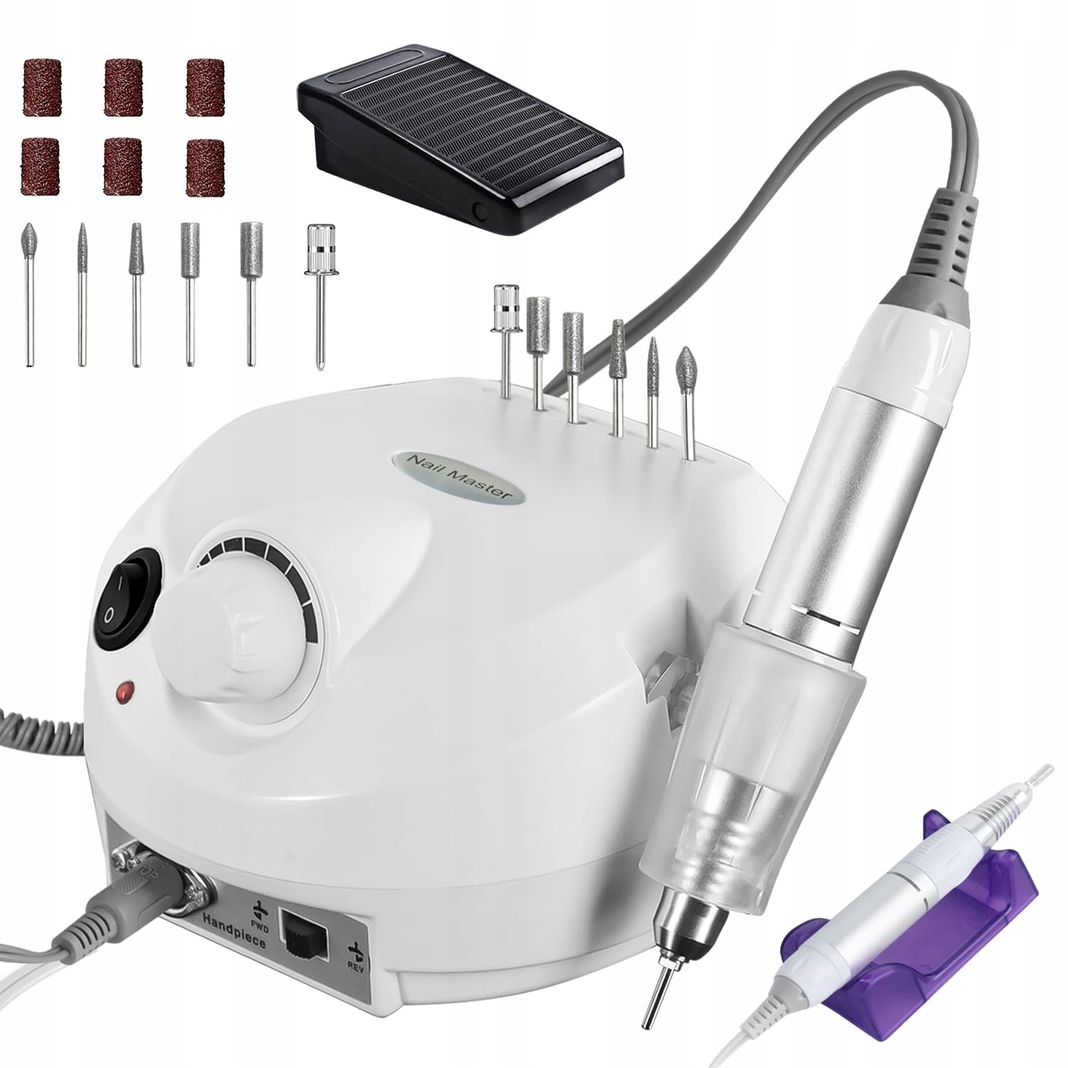 Zestaw akcesoriów – Co zawiera pakiet frezarki do paznokci?