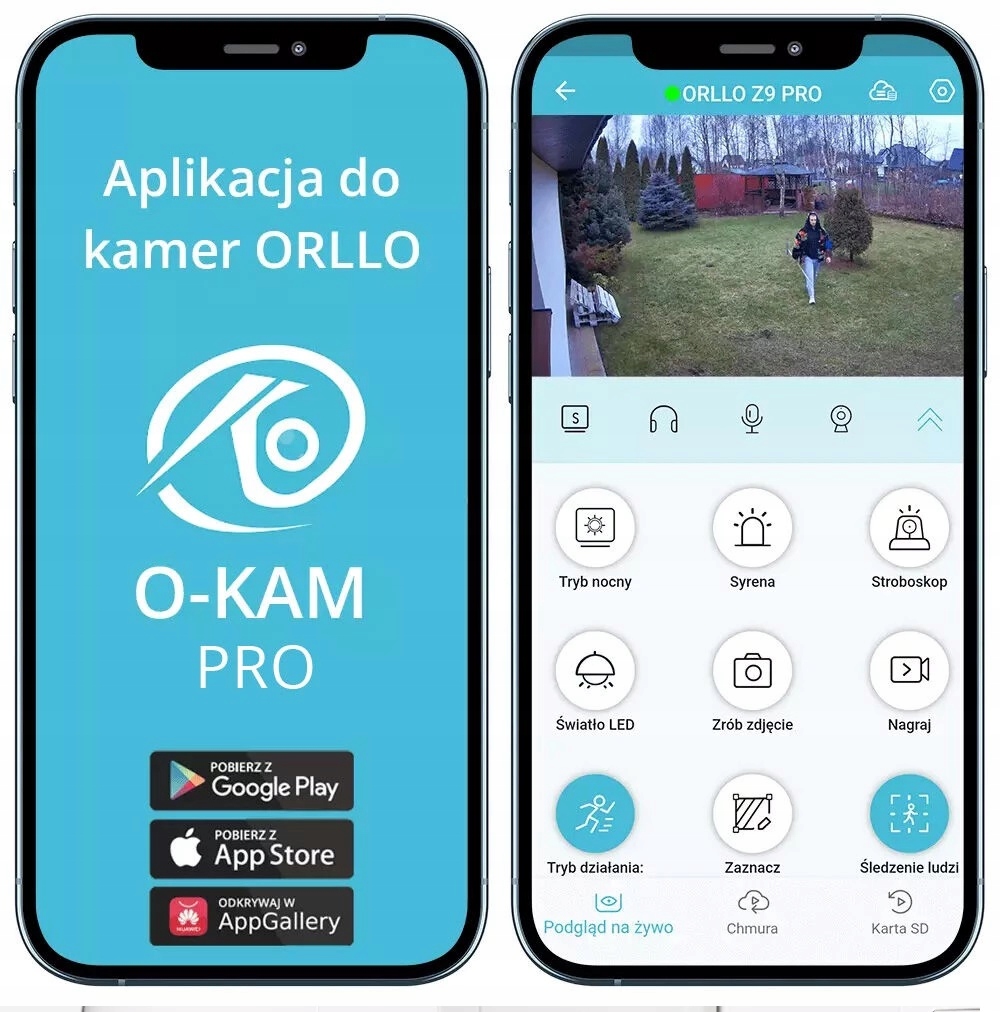 Aplikacja O-KAM PRO – Obsługa wielu urządzeń w różnych lokalizacjach