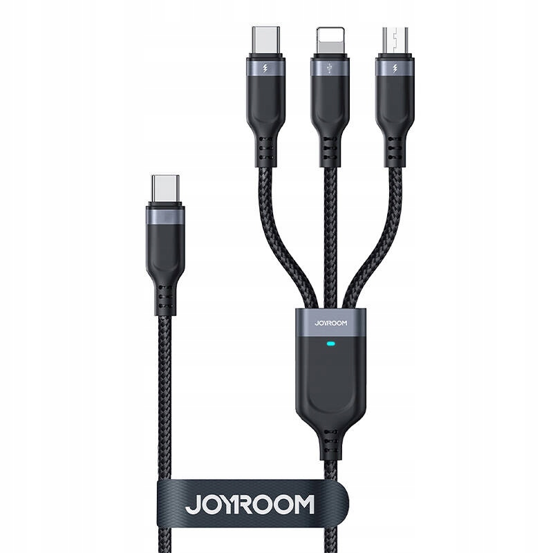Kabel USB-A 4w1 Joyroom S-1T4018A18 – Ładowanie i transmisja danych w jednym