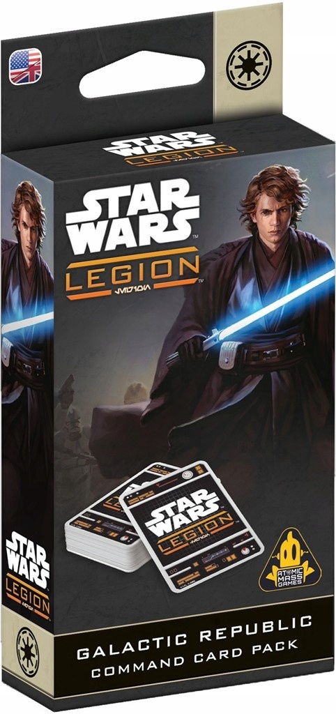 Star Wars: Legion 2.0 - Galactic Republic - Command Card Pack – Zdominuj pole bitwy!