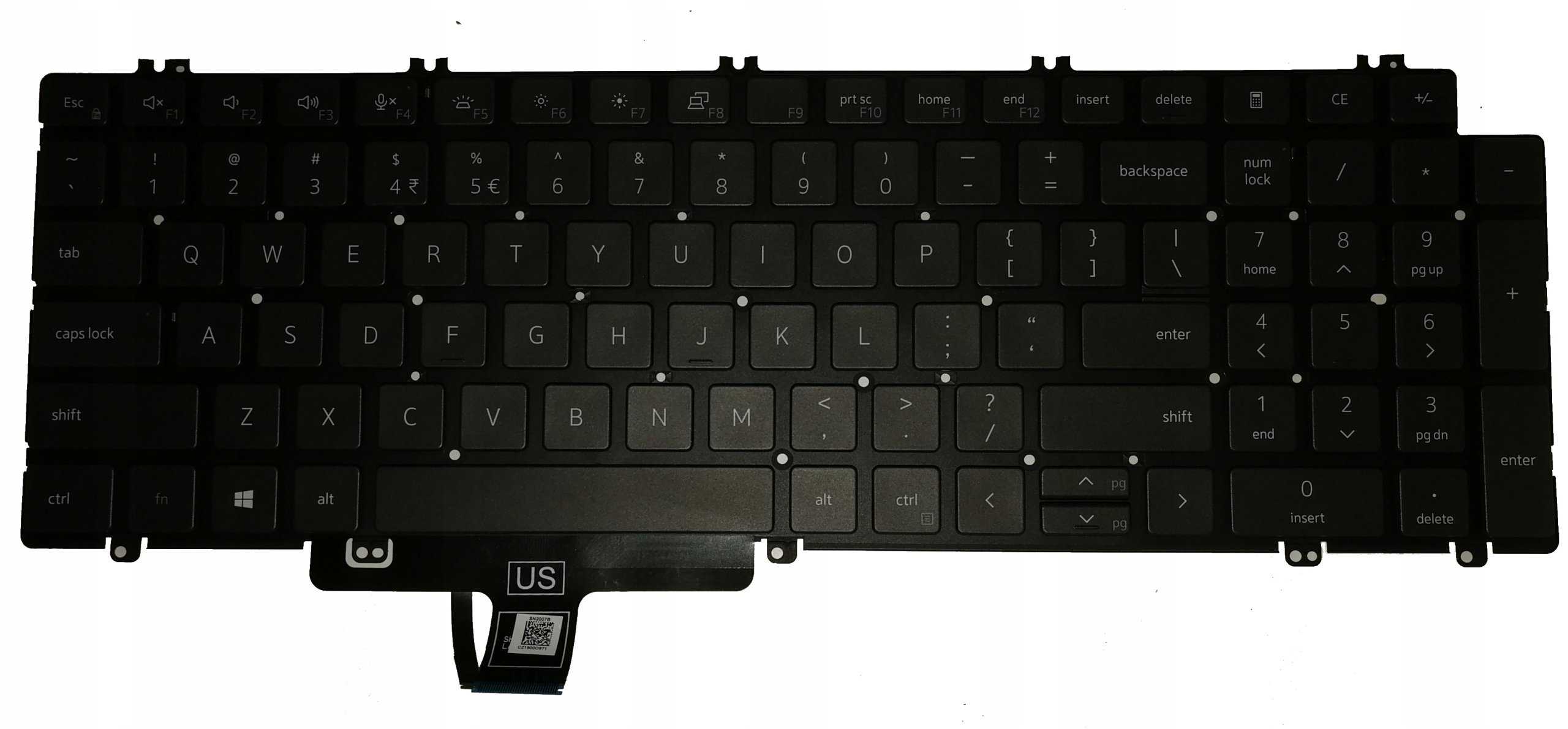 Ergonomiczny układ QWERTY dla lepszej precyzji