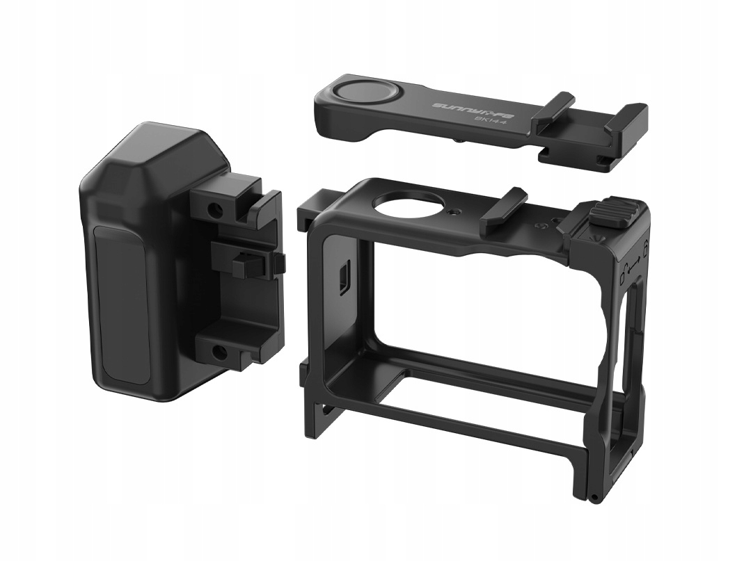 Ramka Montażowa Frame Mount + Grip Uchwyt + Stopka ISO do DJI Osmo Action 6 – Idealne akcesorium dla Twojej kamery