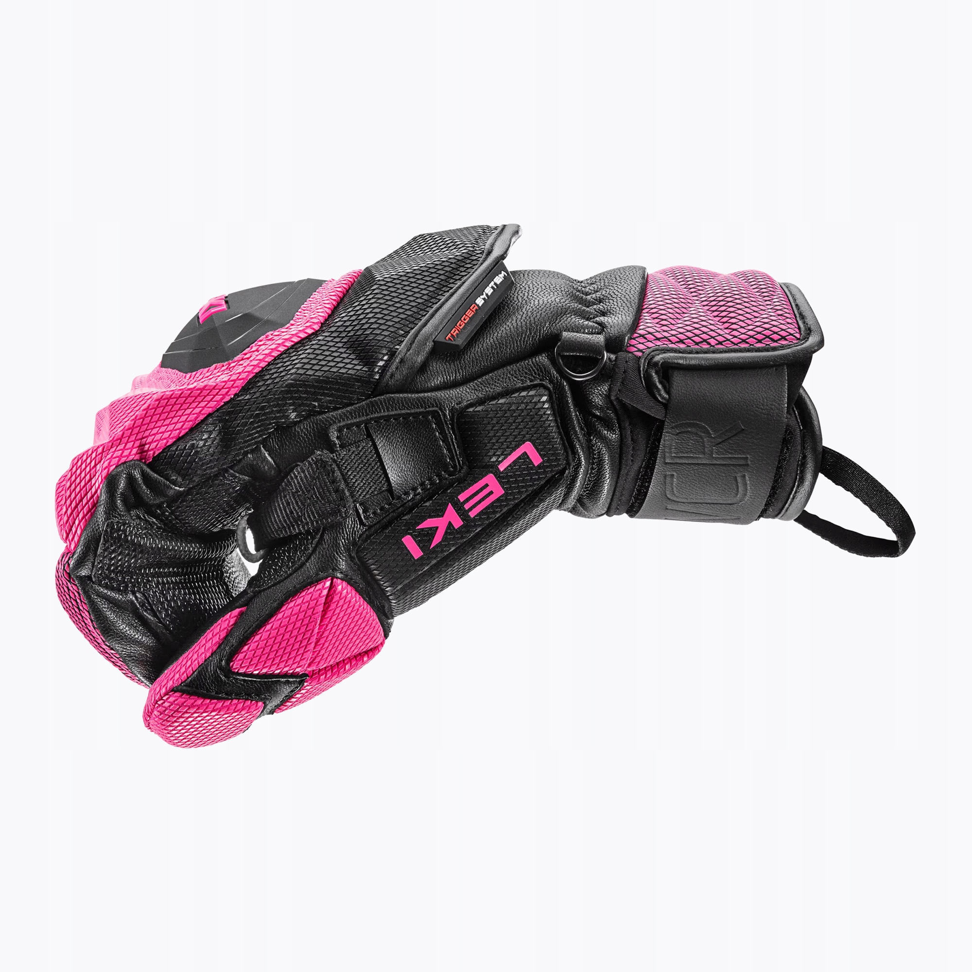 Stylowy design w kolorze czarnym i różowym