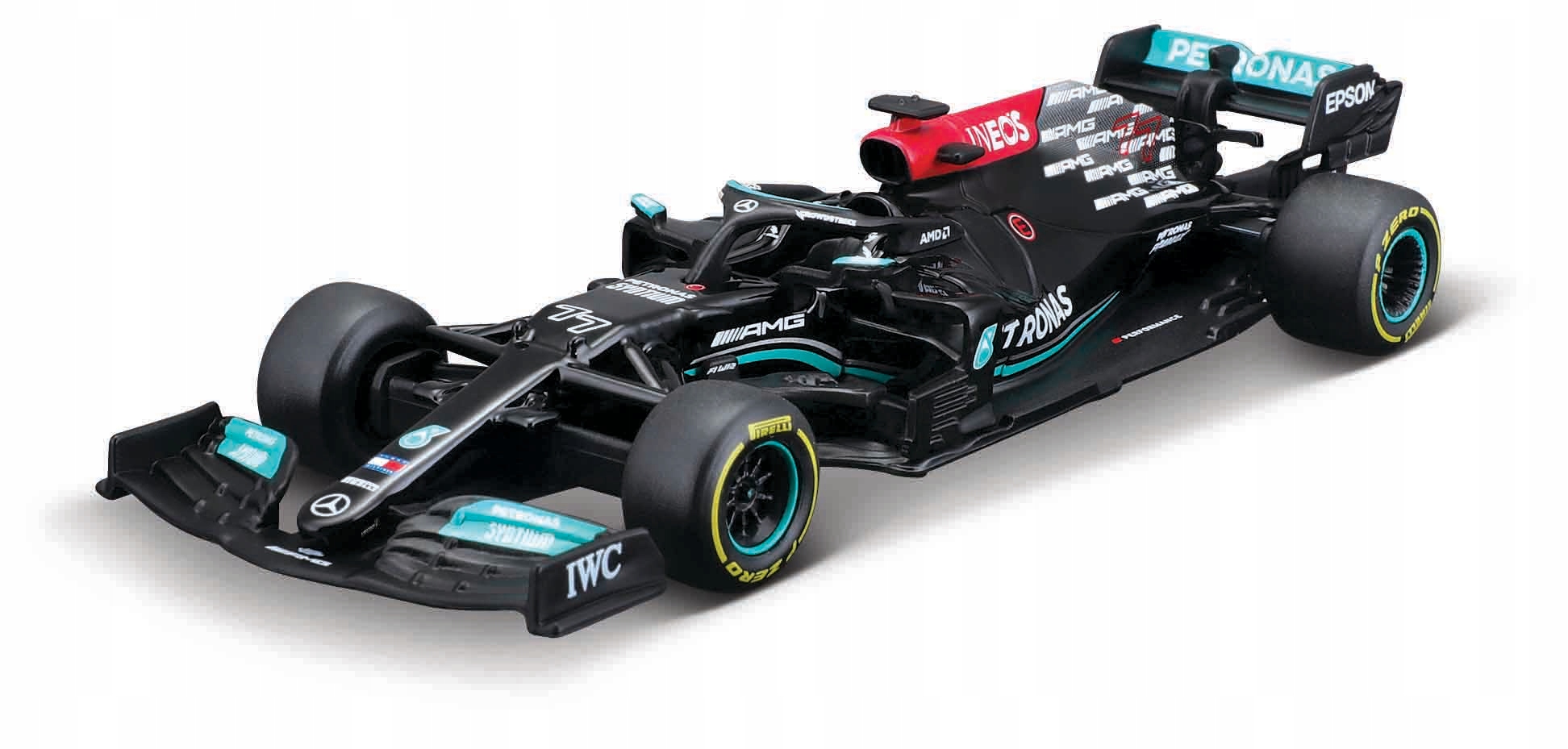 Bolid F1 Mercedes-AMG W12 E Bottas 1:43 BBURAGO – Idealny model dla pasjonatów wyścigów