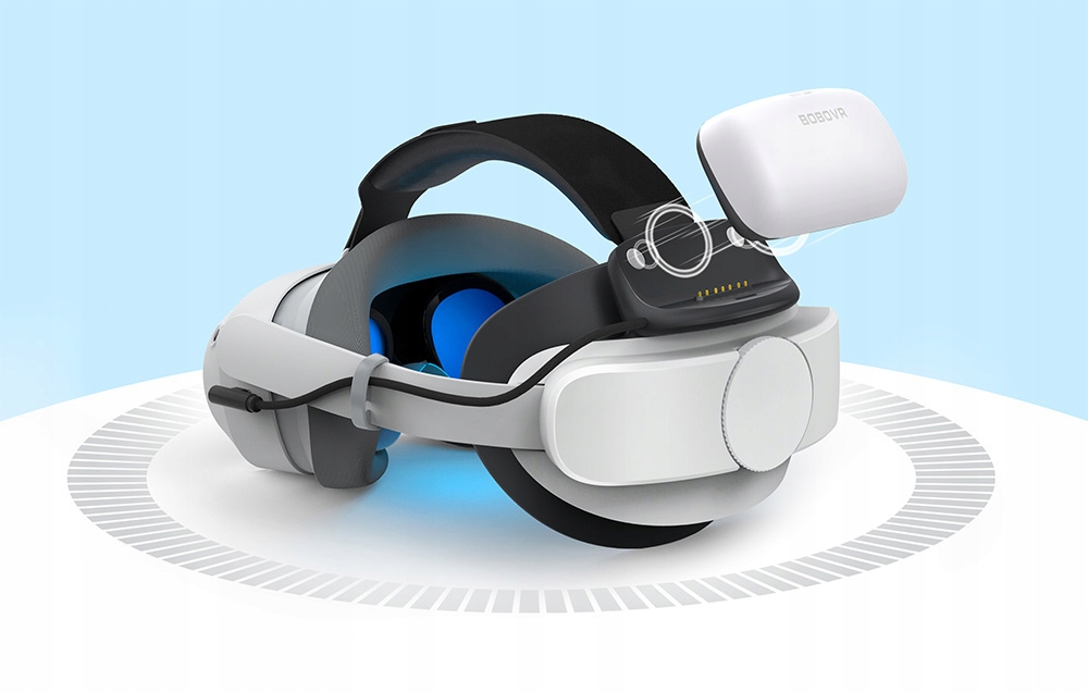 Pasek odciążający z baterią BOBOVR P4U do Pico 4 Ultra/Ultra Enterprise – Wydłuż czas gry