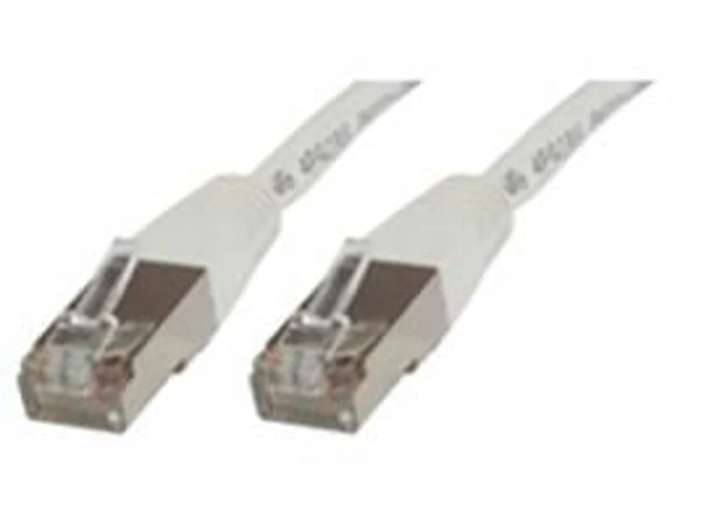 Kabel CAT 5E FTP 5m PVC Biały – Niezawodne połączenie sieciowe