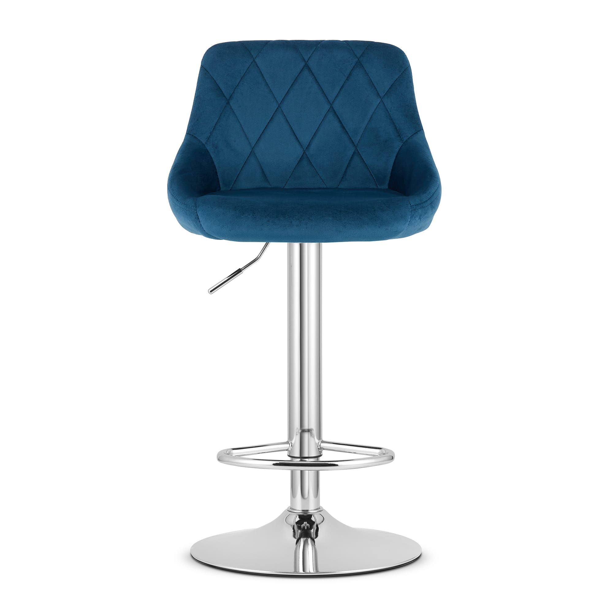 Nowoczesny design z granatowego weluru