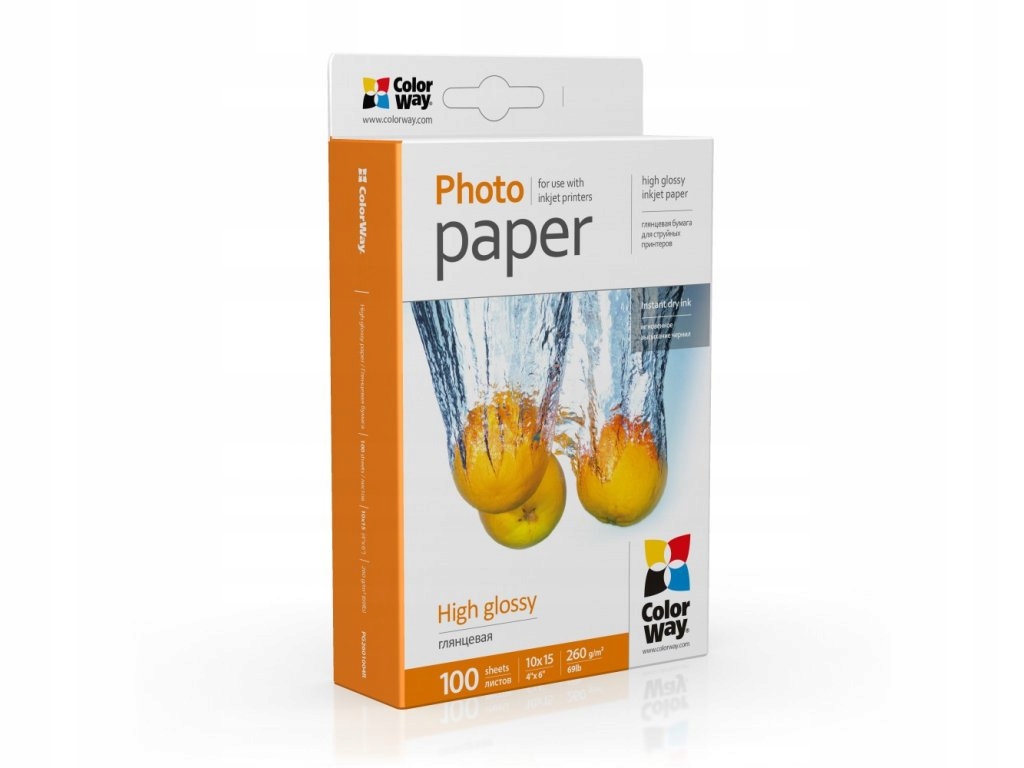 Papier foto błyszczący ColorWay 10 x 15 cm – Idealny do druku atramentowego