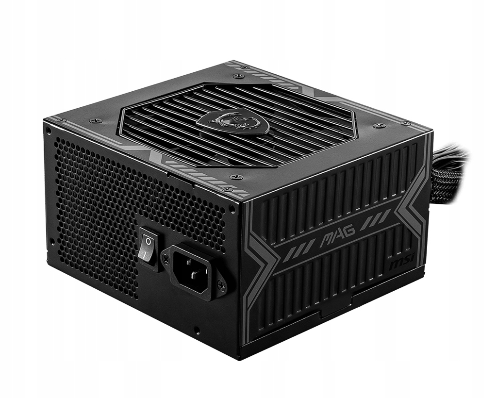 Stabilne zasilanie zasilacza MSI A550BN 550W 80+ Bronze