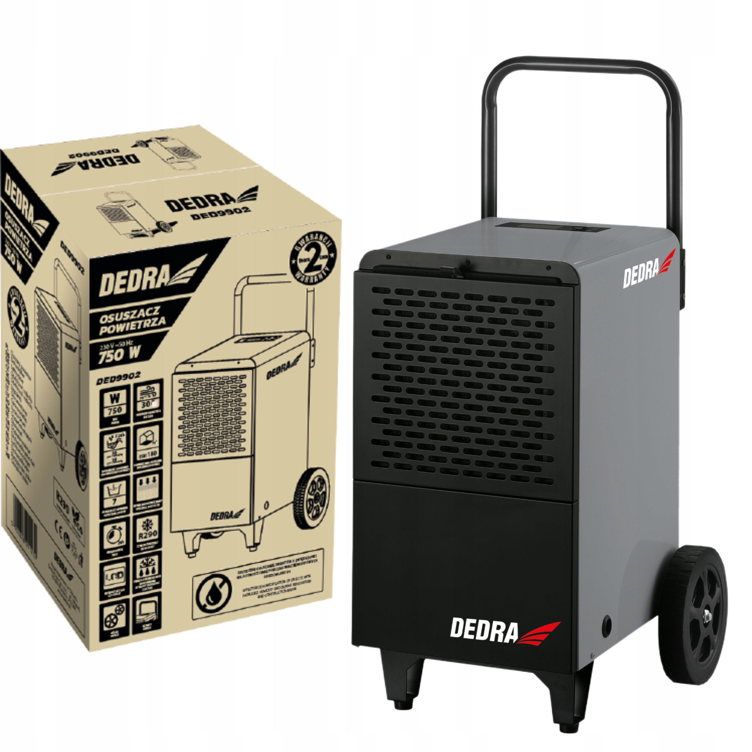 Mobilność i łatwość transportu – Koła i uchwyt transportowy