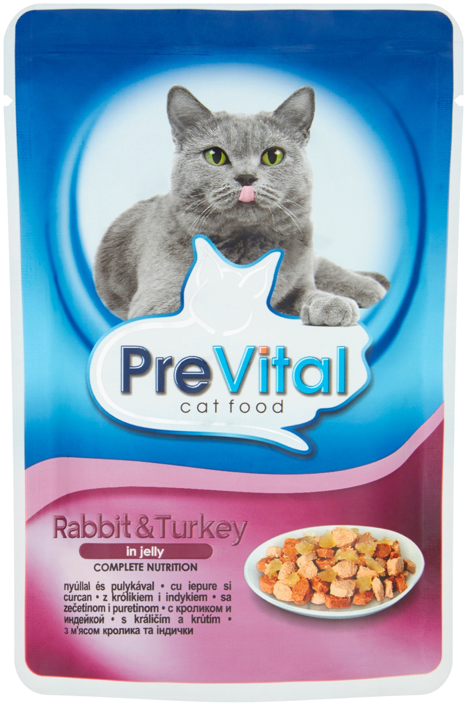 Wartości analityczne karmy PREVITAL