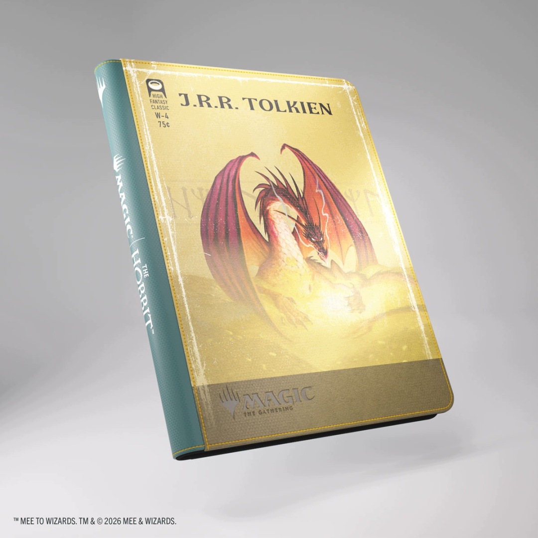 Gamegenic: Magic the Gathering - The Hobbit - Zip-Up Album 18-Pocket - Villain 1 – Idealny album dla kolekcjonerów