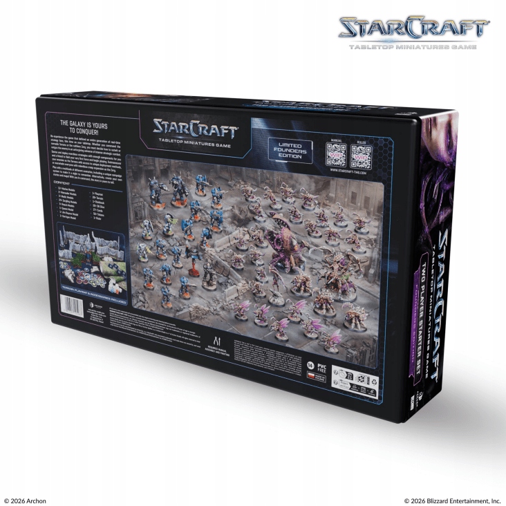 Gra StarCraft: Two Player Starter Set - Founders Edition – Wejdź do galaktyki!