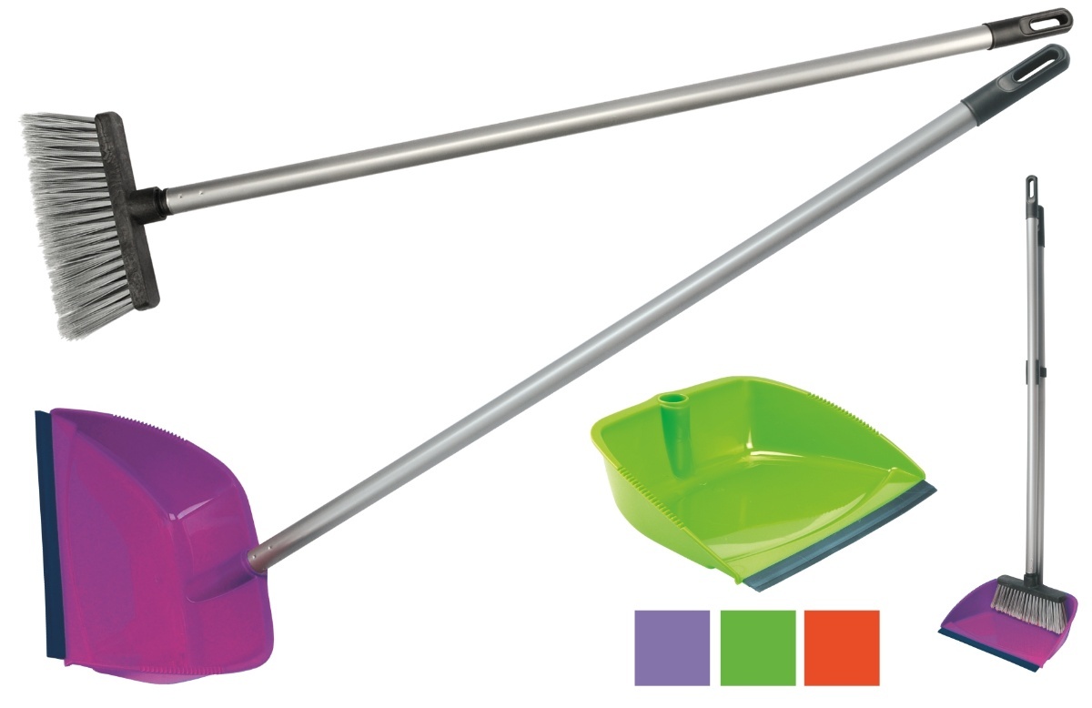 Komplet do zamiatania Ravi – Miotła i szufelka 90 cm dla efektywnego sprzątania