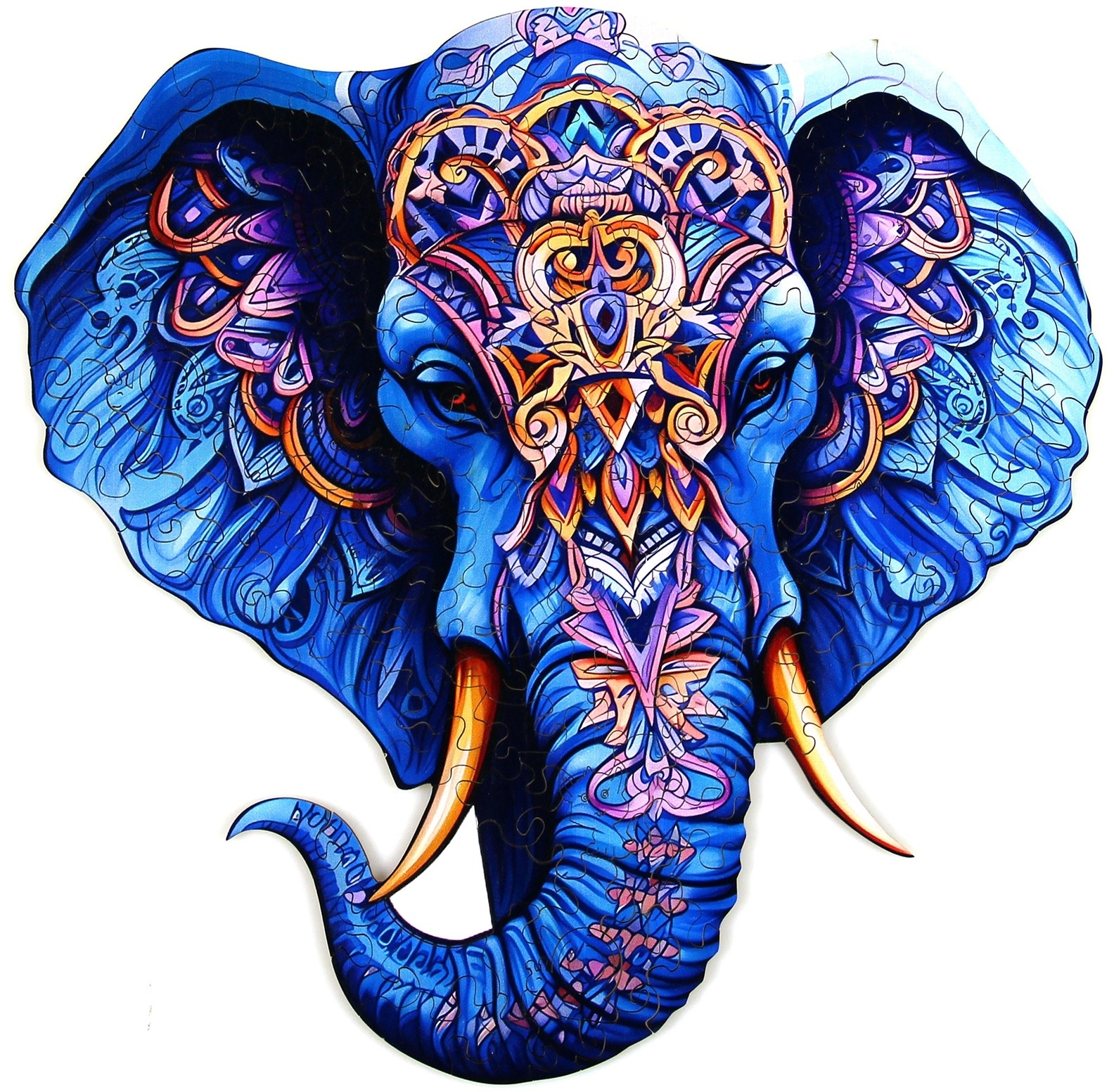 Puzzle drewniane 174 - Słoń – Idealna zabawa dla całej rodziny