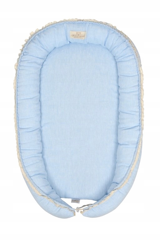Materacyk pozycjonujący PRESTIGE NATURAL LINEN 80x55 – Komfortowy sen dla Twojego dziecka