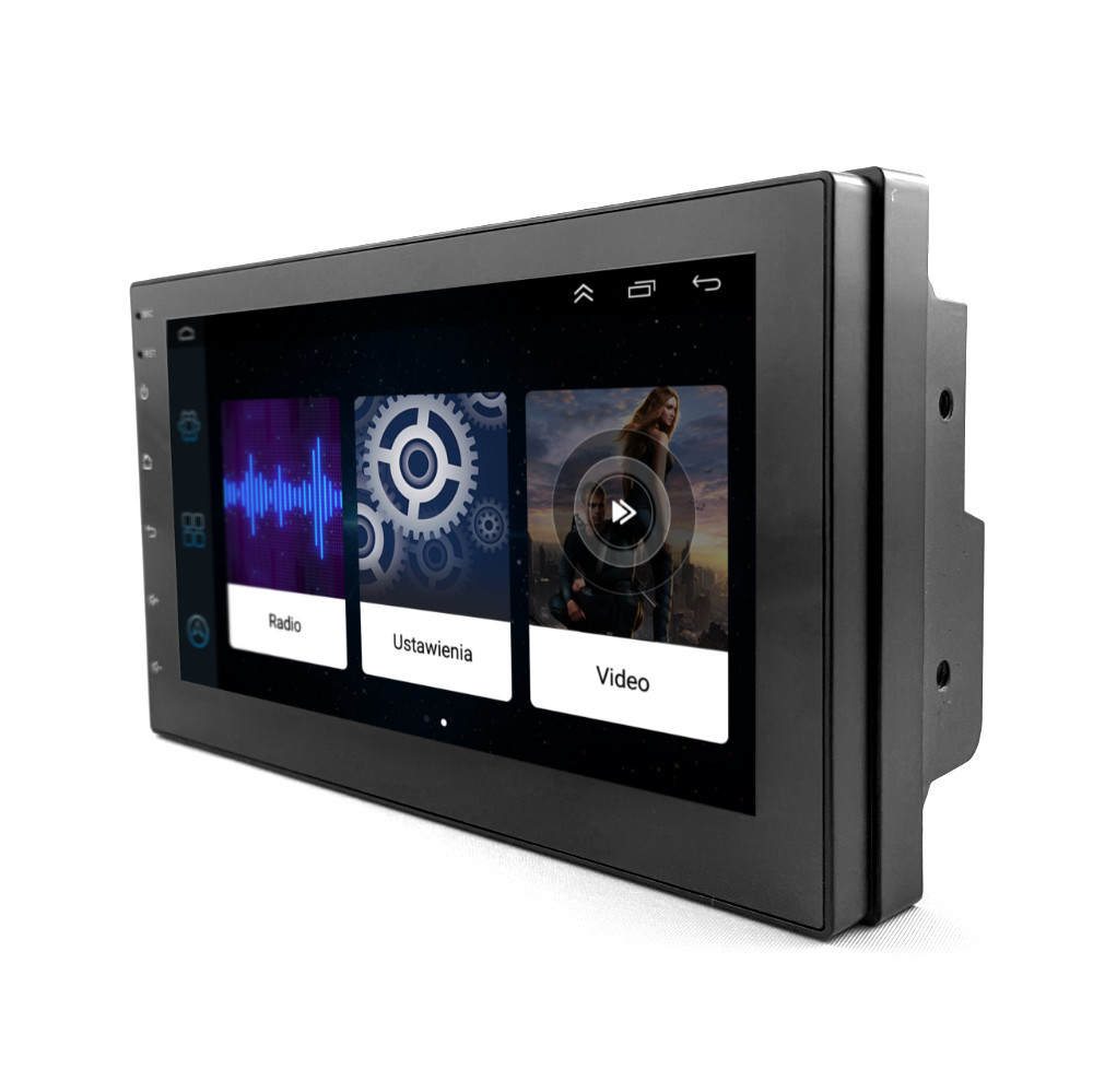 Centrum multimedialne z systemem Android i komunikacją bezprzewodową